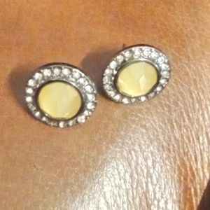 Vintage pierced earrings
